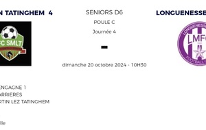 4eme journée de championnat Saint Martin lez Tatinghem / Séniors B