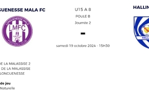 2ème journée championnat U15