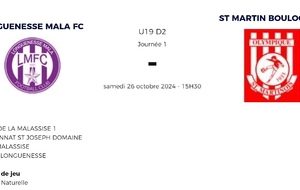 Match en retard championnat U19 / Saint Martin Boulogne