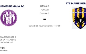 Championnat U15 journée 6